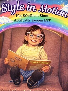 Join me live as my closet takes center stage — pre‑measured. Not so silent show